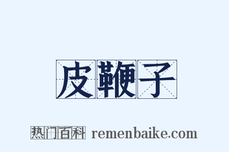 皮鞭子是什么意思的图片